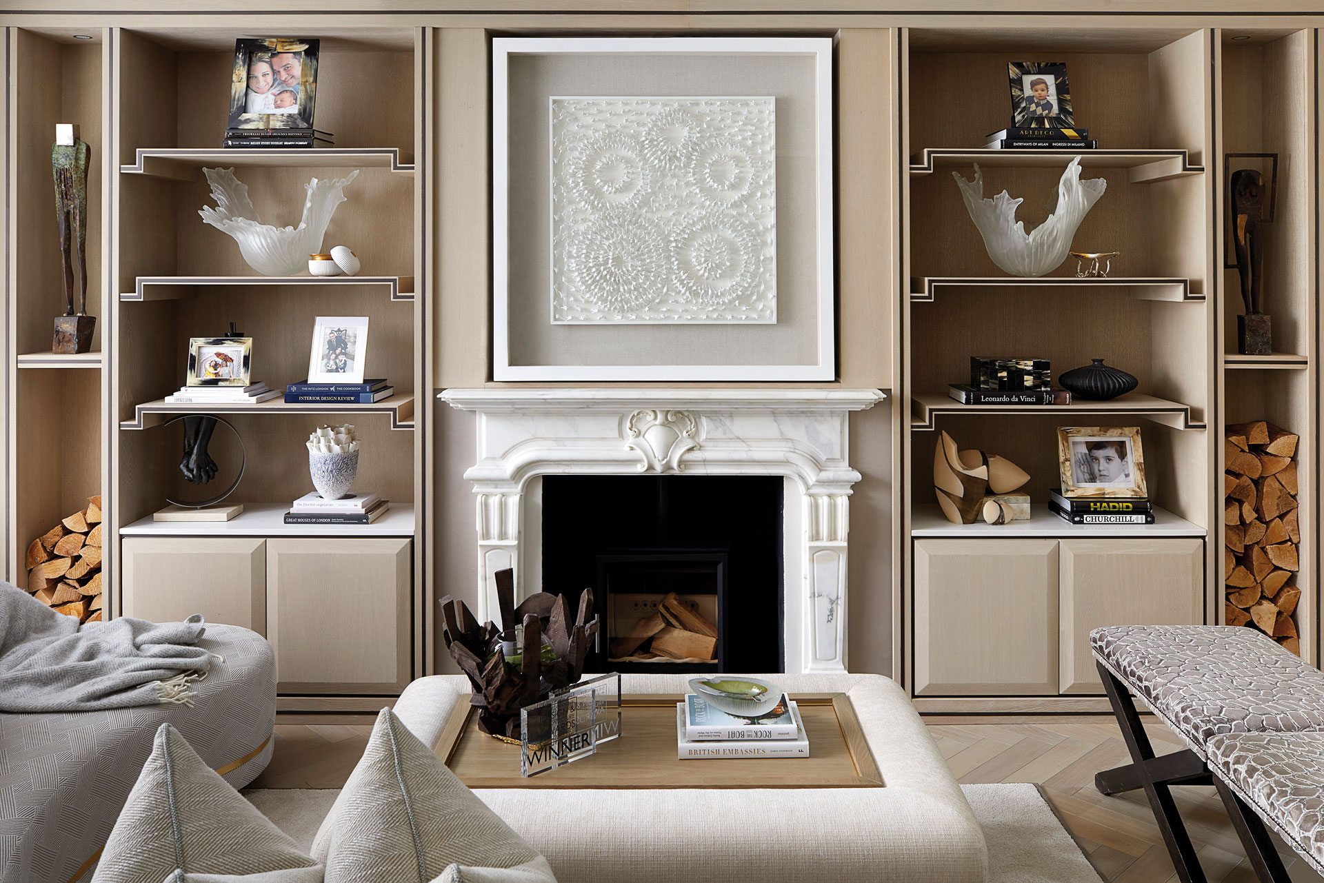 Feature Fireplaces: Interiors Inspiration