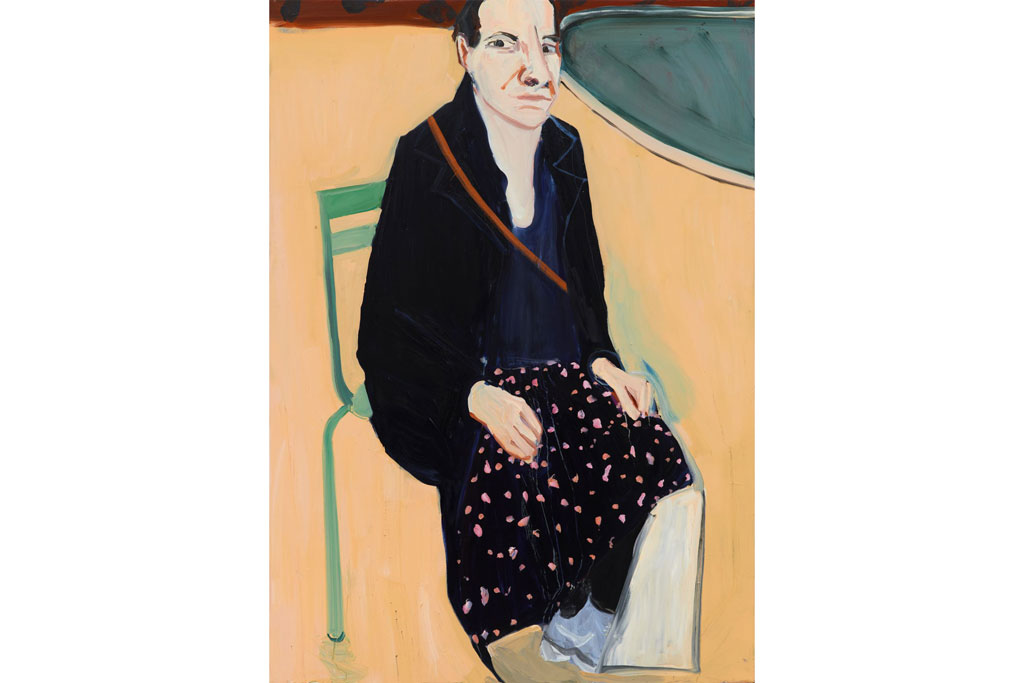 Chantal Joffe Self Portrait