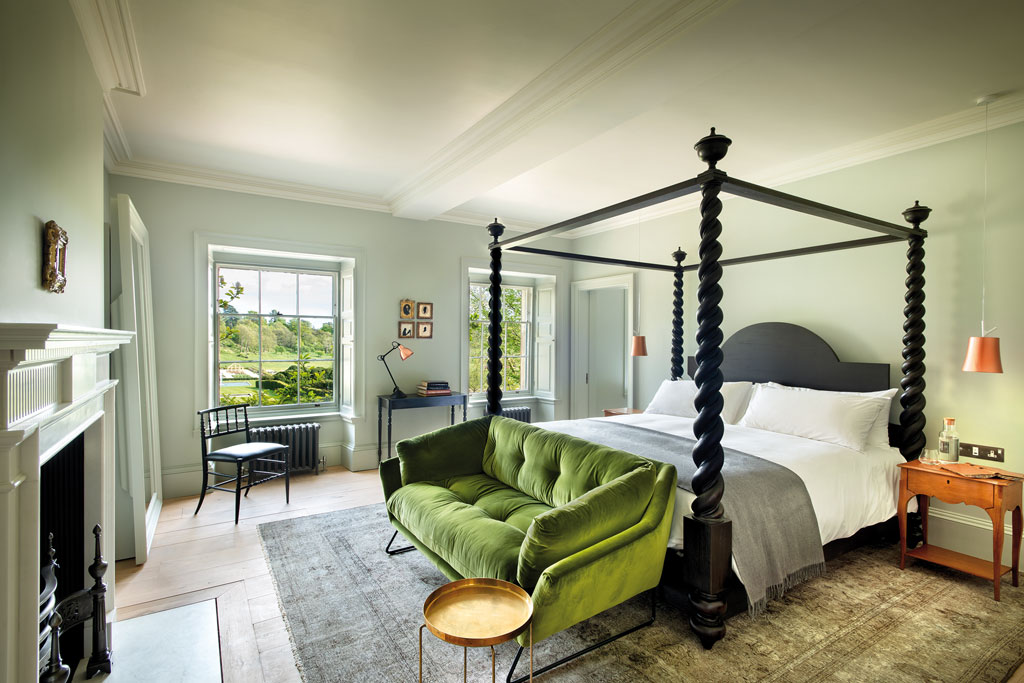 The Newt Garden view room