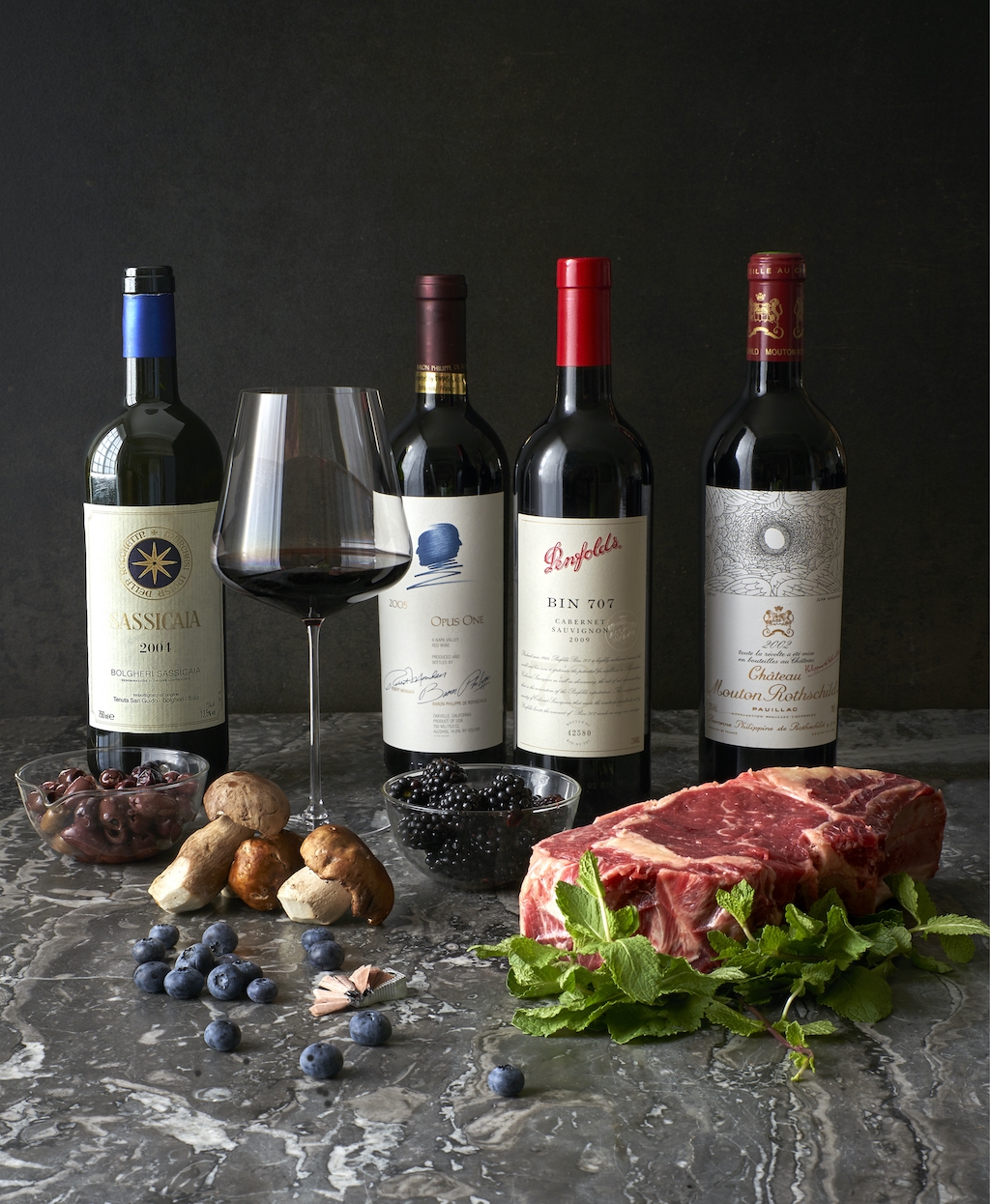 67 Pall Mall wine pairing