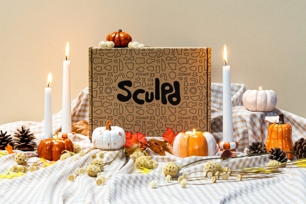 Sculpd Pottery Painting Kit for Halloween