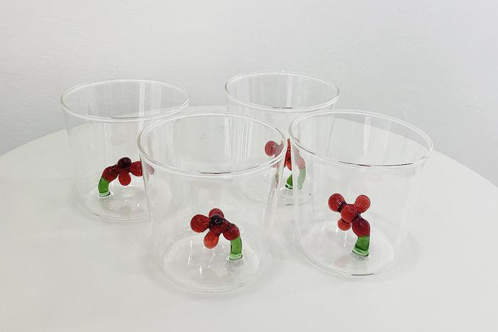 Maison Margaux red berry tumblers