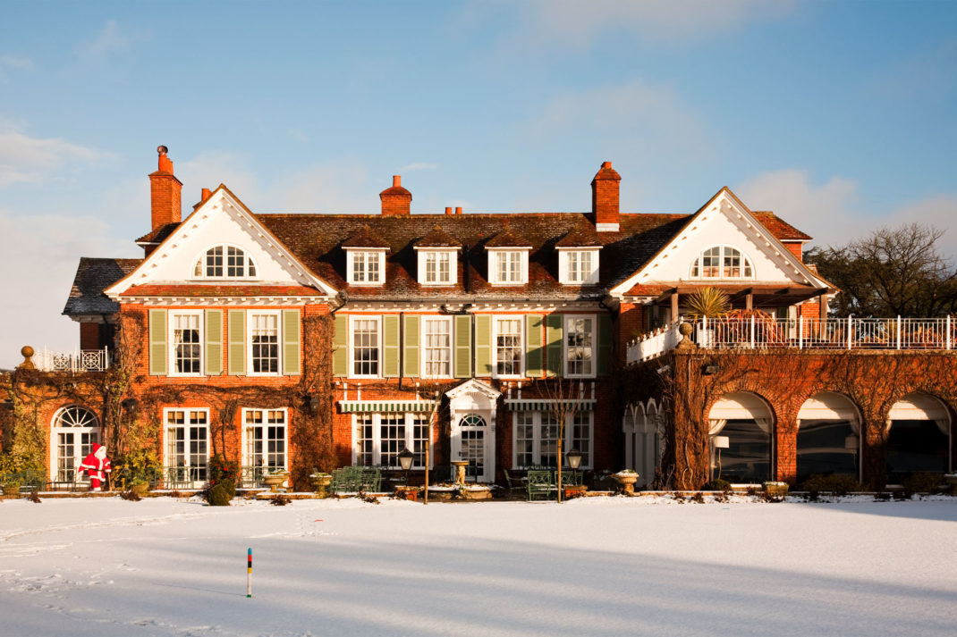 Christmas at Chewton Glen, Hampshire