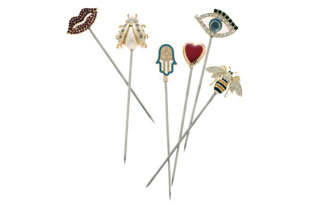 JOANNA BUCHANAN Lucky Charm Cocktail Picks - Set of 6 £71