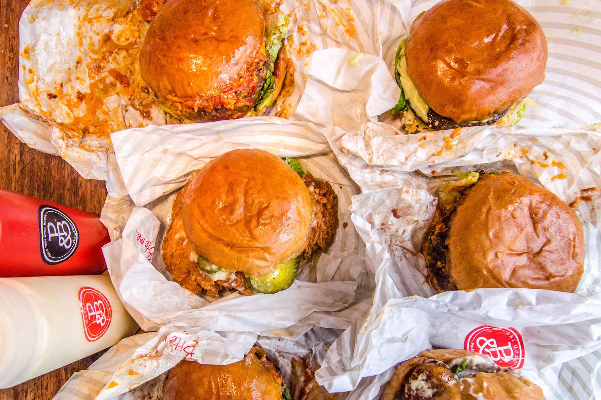 Burgers at Patty & Bun