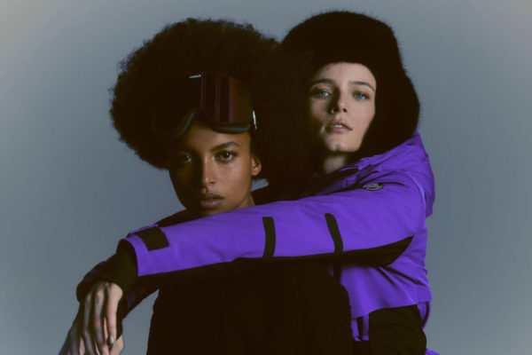 Two women in skiwear