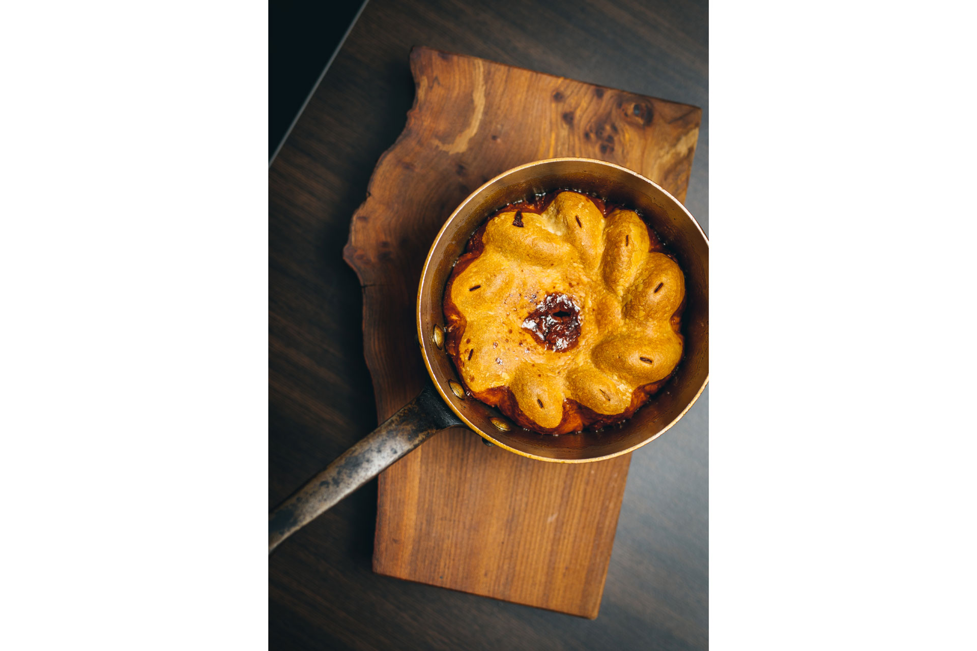 Bread and butter pudding by Paul Ainsworth