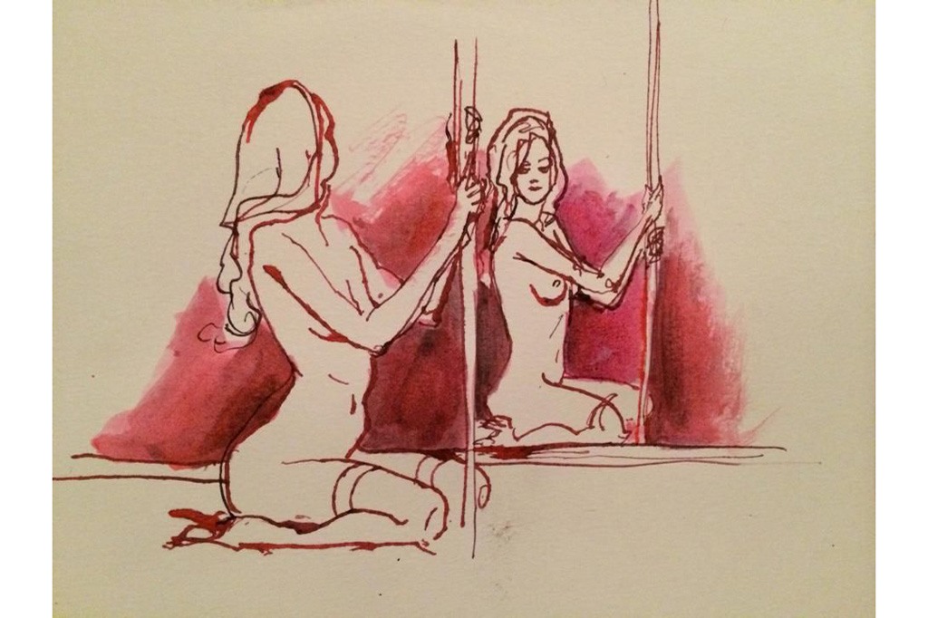 A life drawing