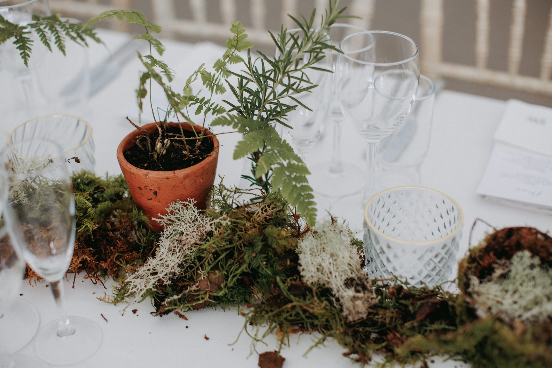 Table from a supper club