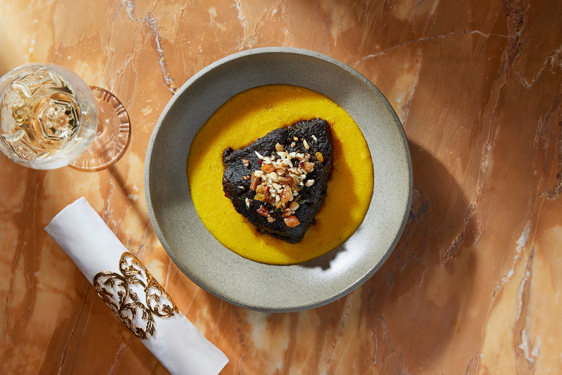 Veal cheek at Bacchanalia