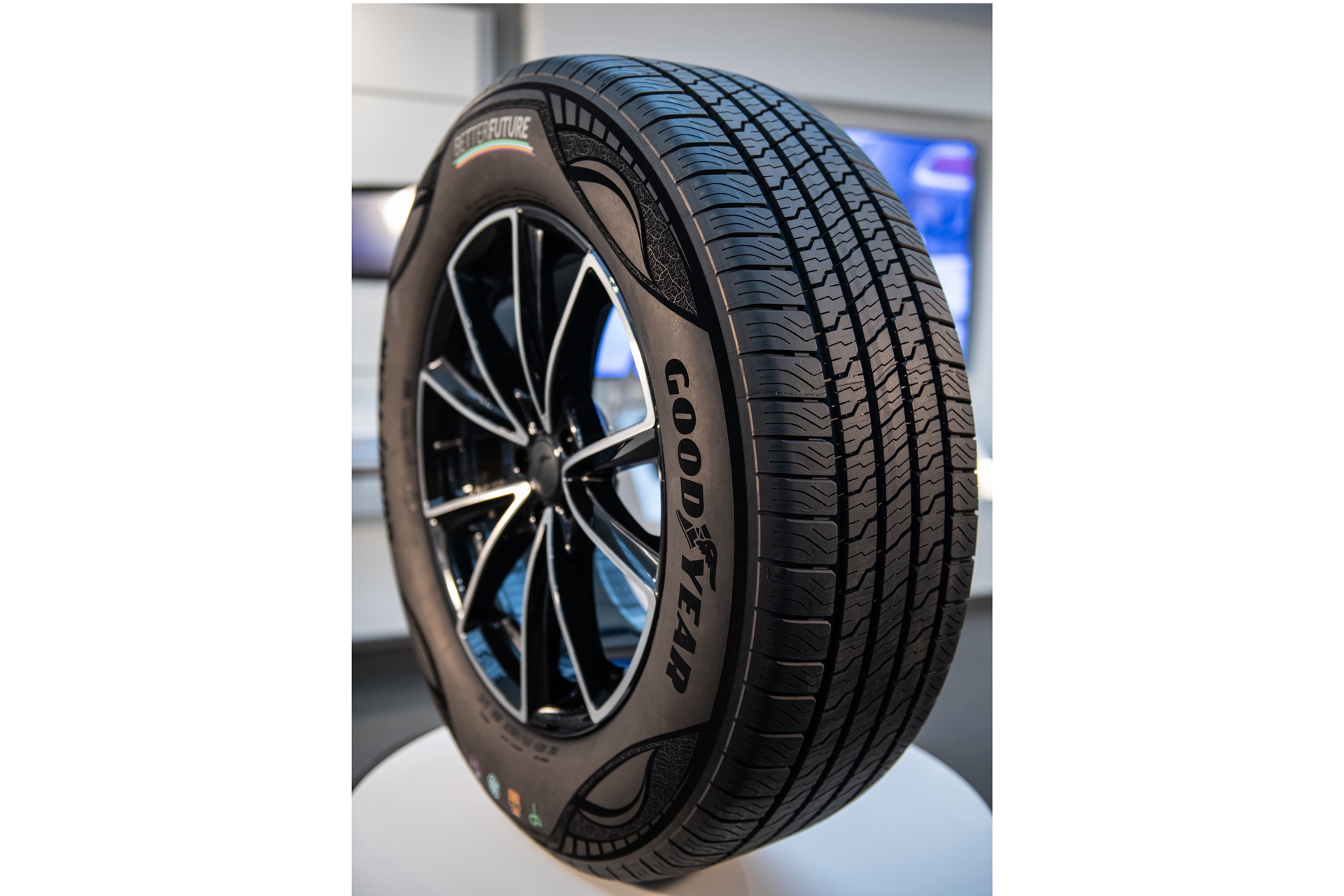 Goodyear's 90 percent sustainable tyre