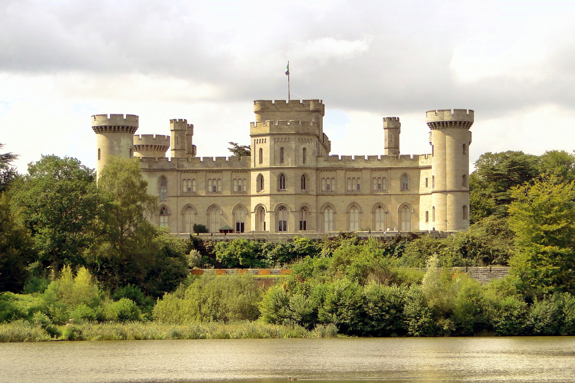 Eastnor Castle in Herefordshire
