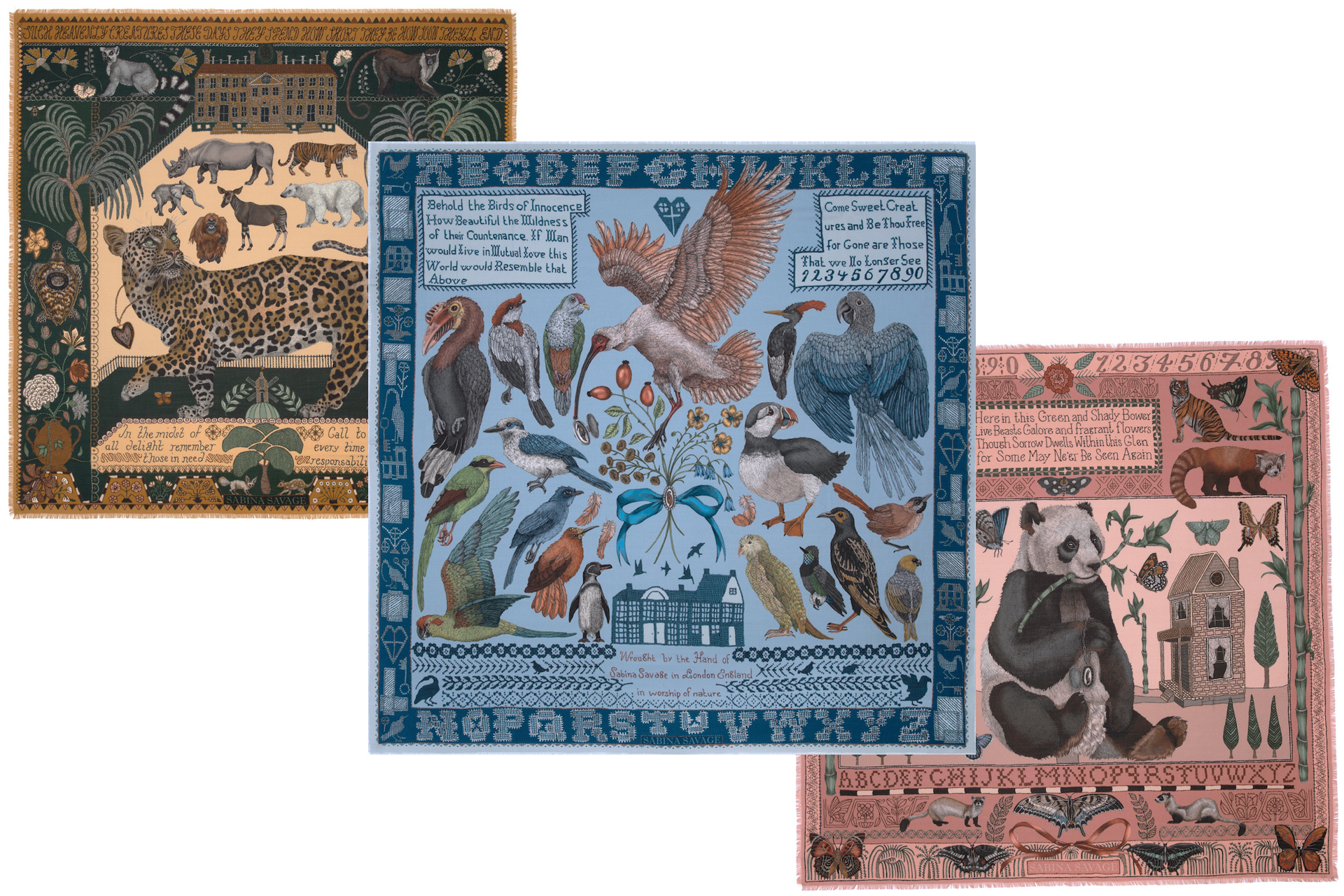 Sabina Savage scarves