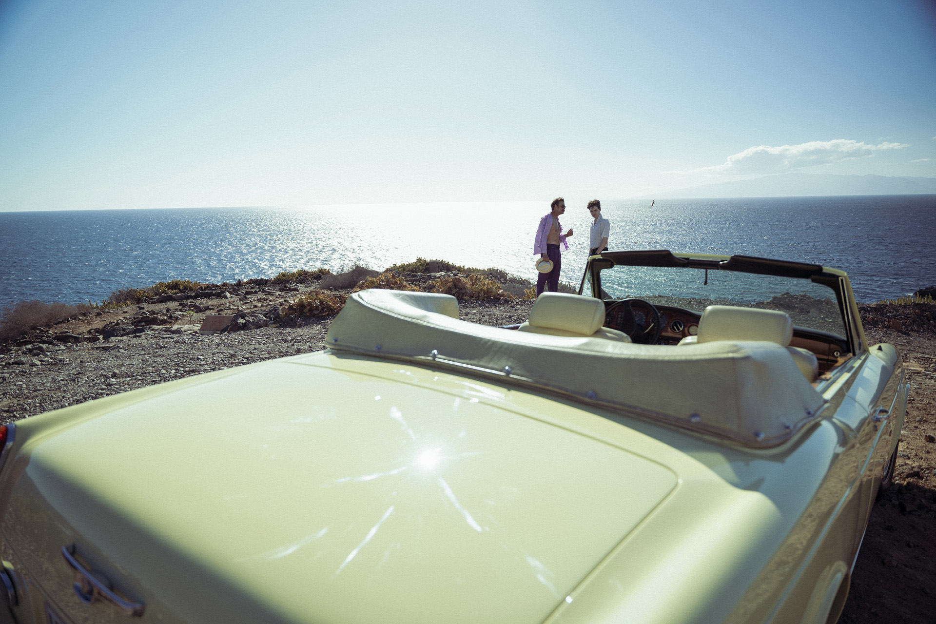 A still from A Town Called Malice on the coast in Tenerife