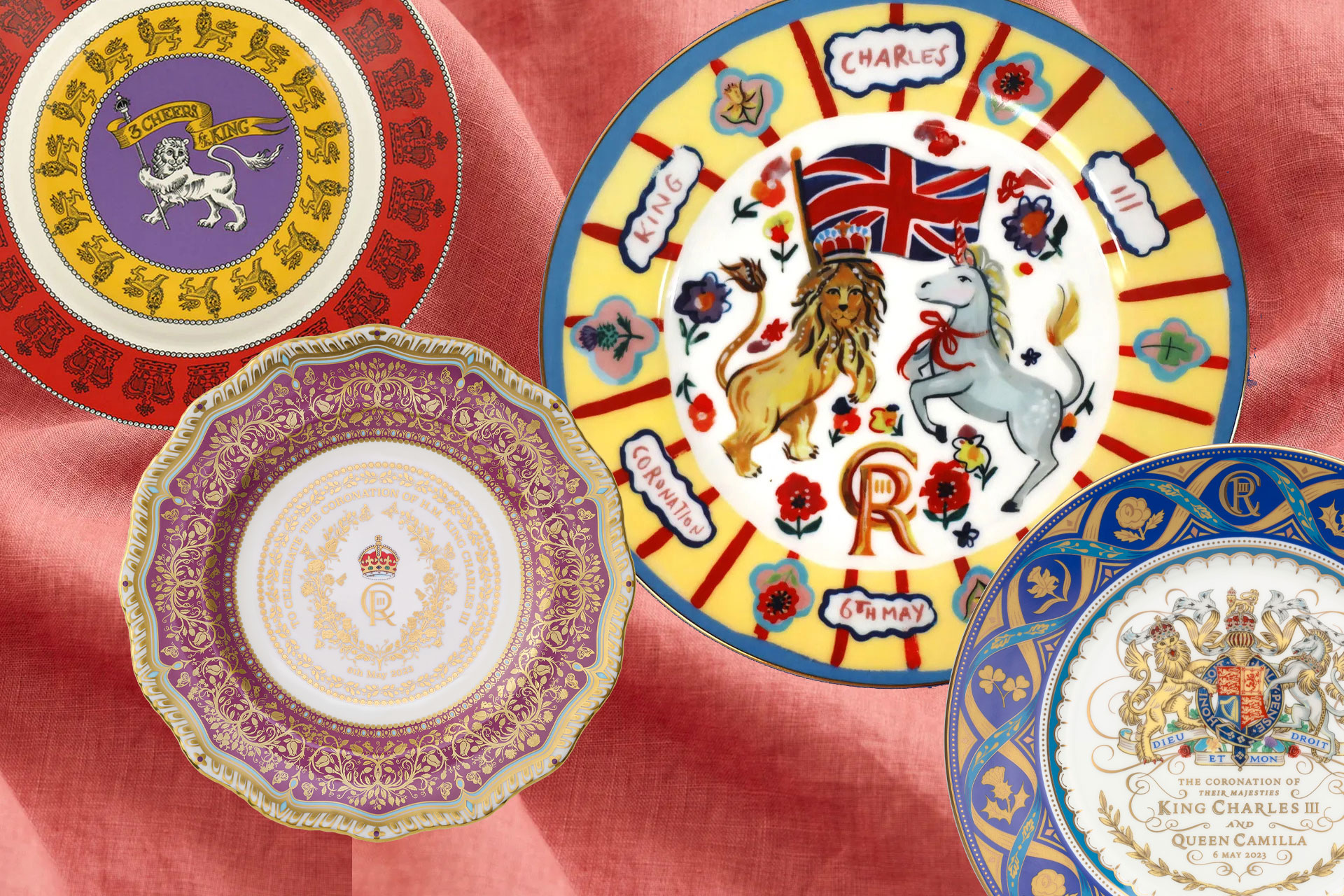 For King & Crockery: Lovely Commemorative Coronation Plates