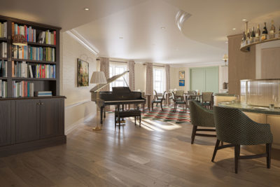 The Great Room at Bickley Care home, redesigned by Nina Campbell interiors