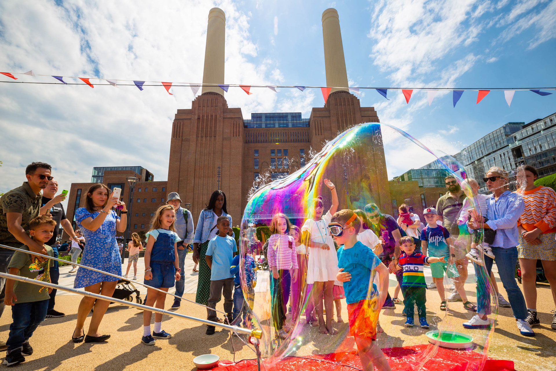 Kings Coronation at Battersea Power Station