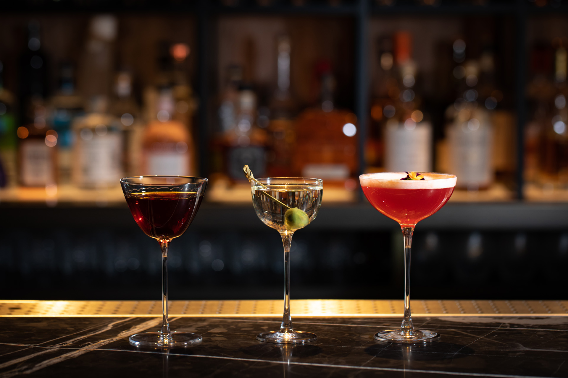 Coronation Martinis at The Stage Bar