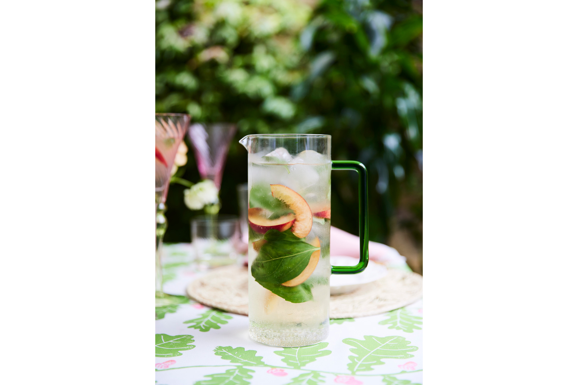 Sweet Vermouth & Basil Spritz