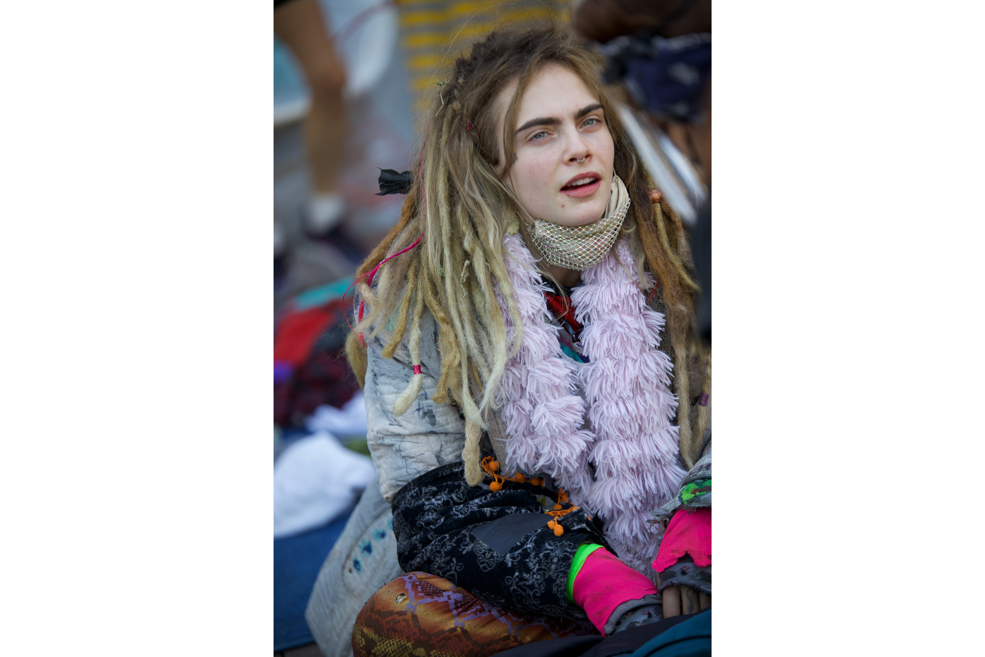 Cara Delevingne in Tell it like a woman