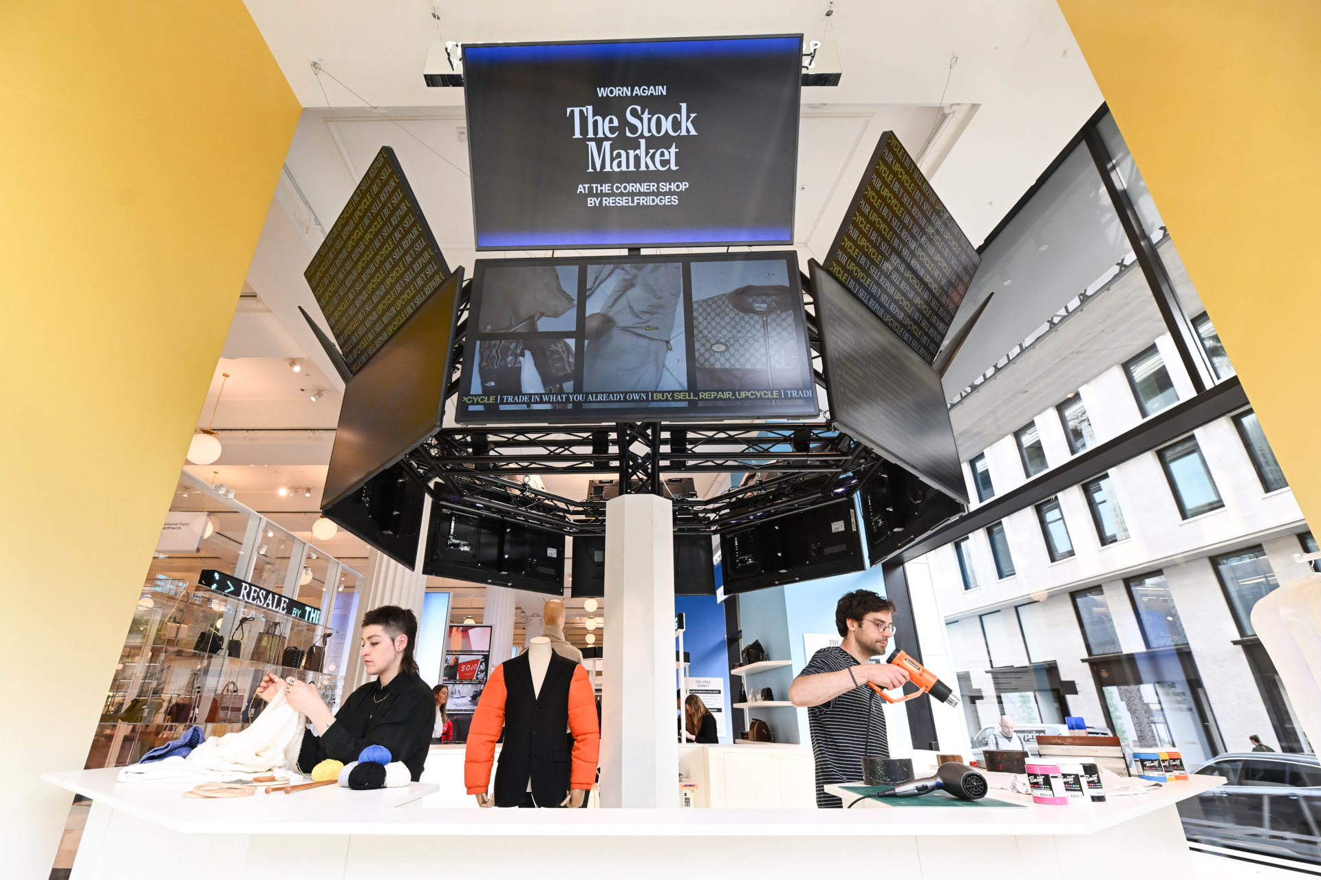 A Sustainable 'Stock Market' Launches At Selfridges This Month