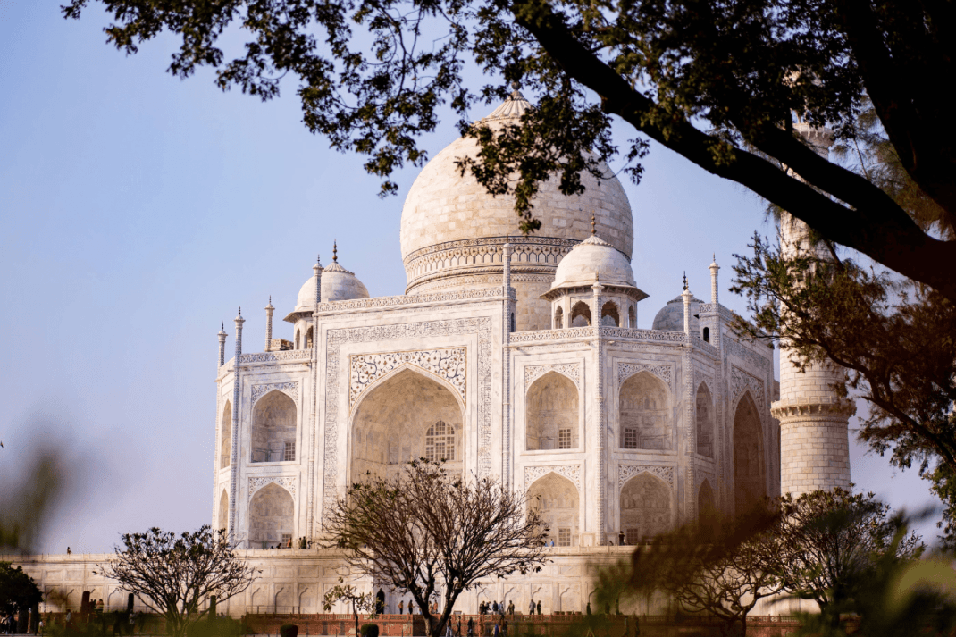Taj Mahal in India