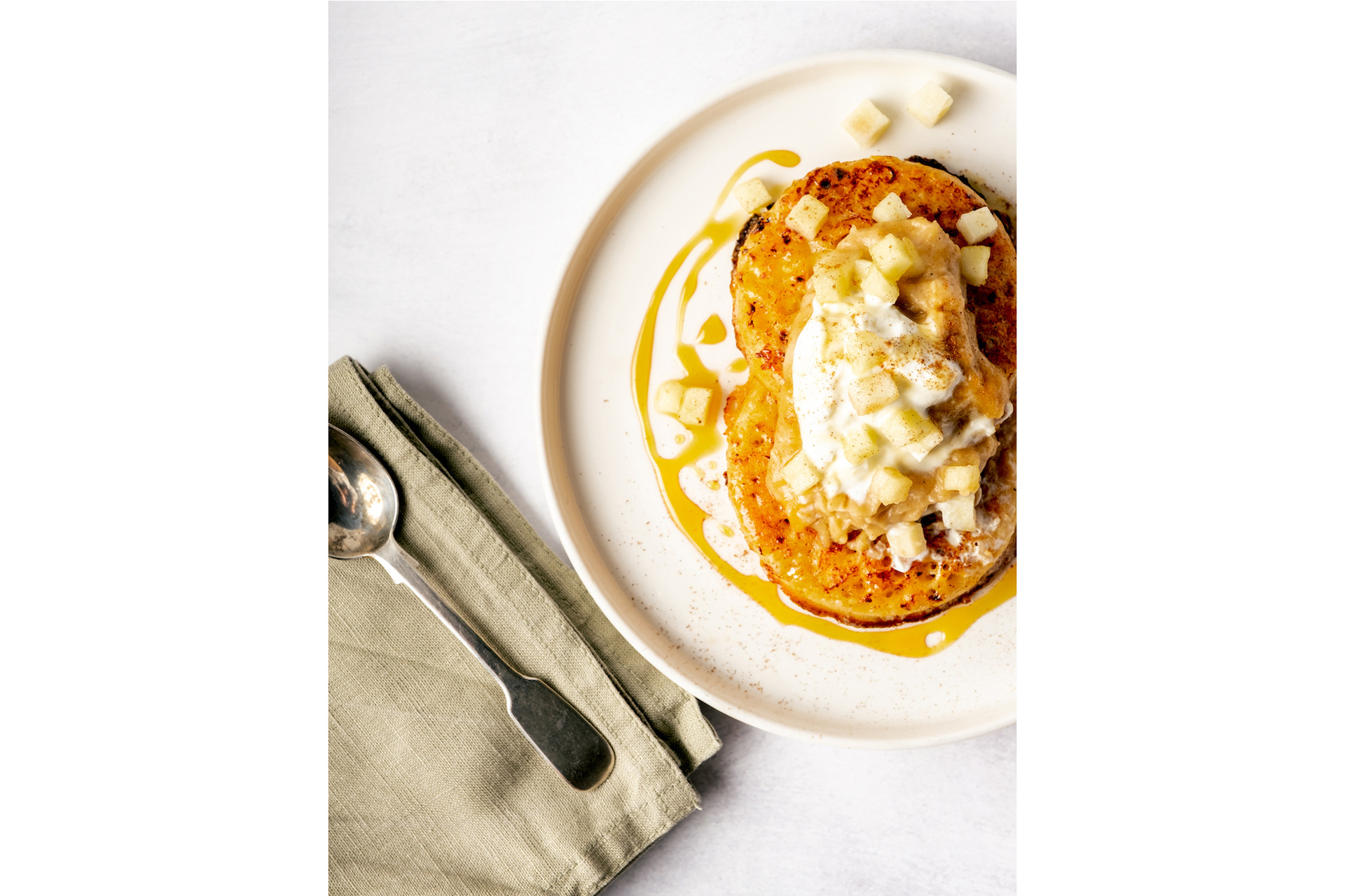 French toast crumpets from Brunch with Brother Marcus cookbook