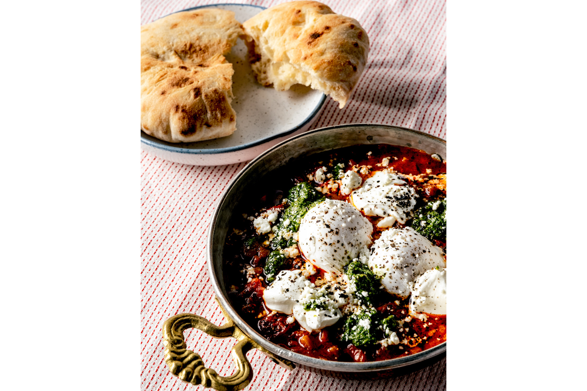 Smoky shakshuka from Brunch with Brother Marcus cookbook