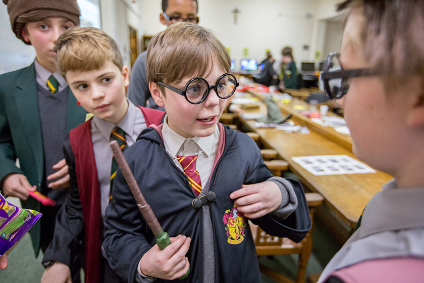 Harry Potter Comes to St Benedict’s School