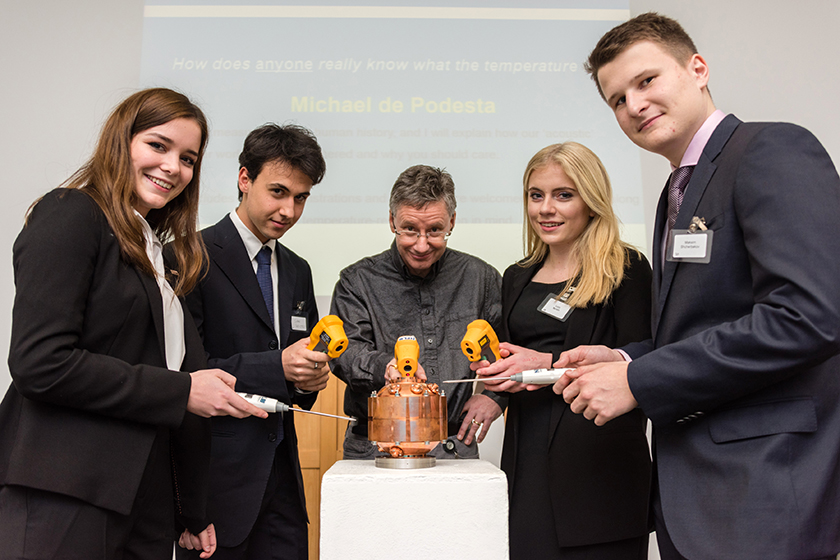 Oakham School Hosts Leading Physicist for Science Guest Night