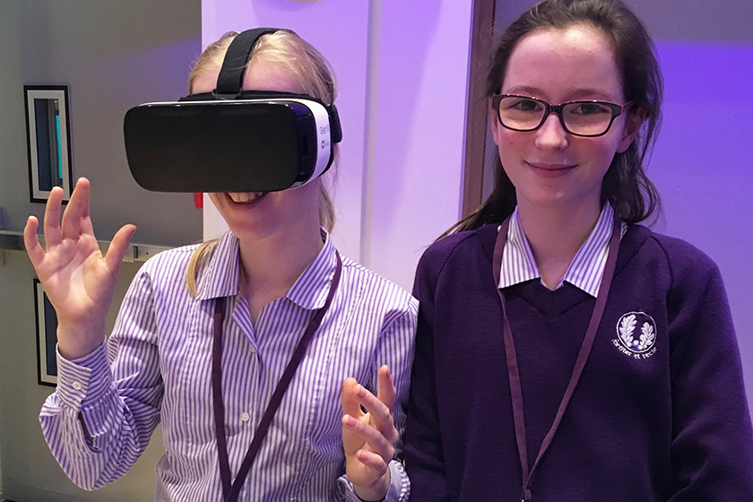 Virtual Reality Comes to Putney High