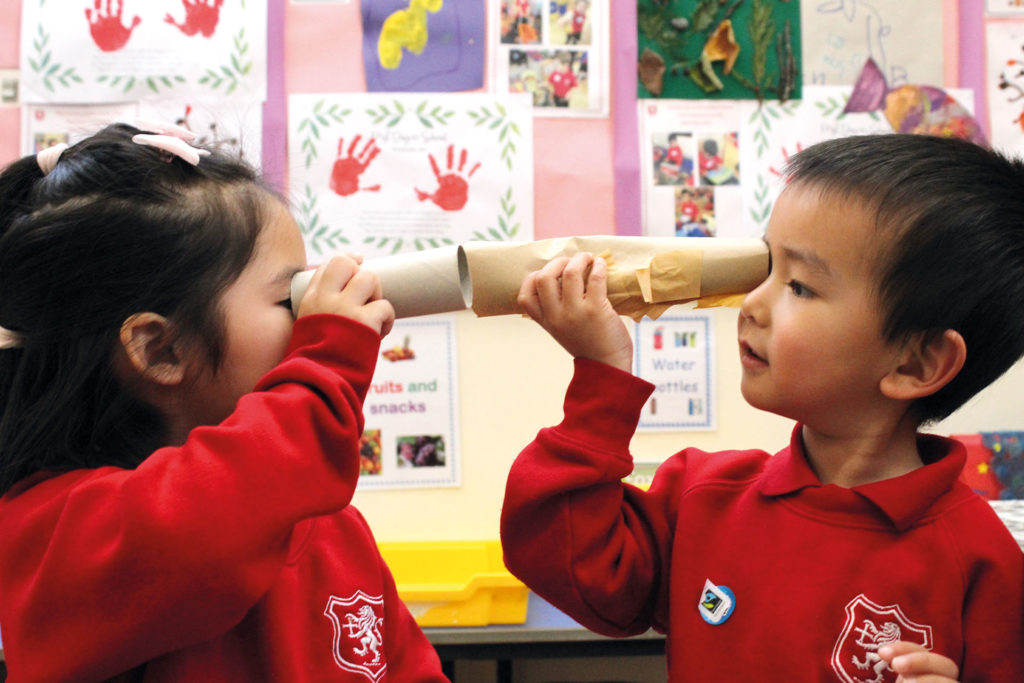 Getting creative with recycling at Shrewbury House Pre-Prepatory School