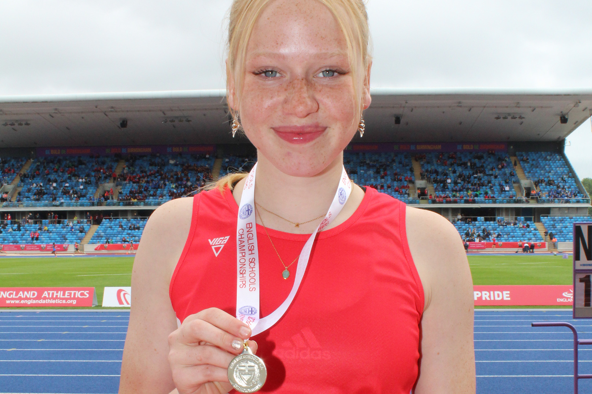 England School Athletics Championships: Year 9 Pupil Wins Medal
