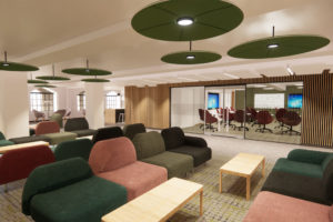 Group working zone in The Hub