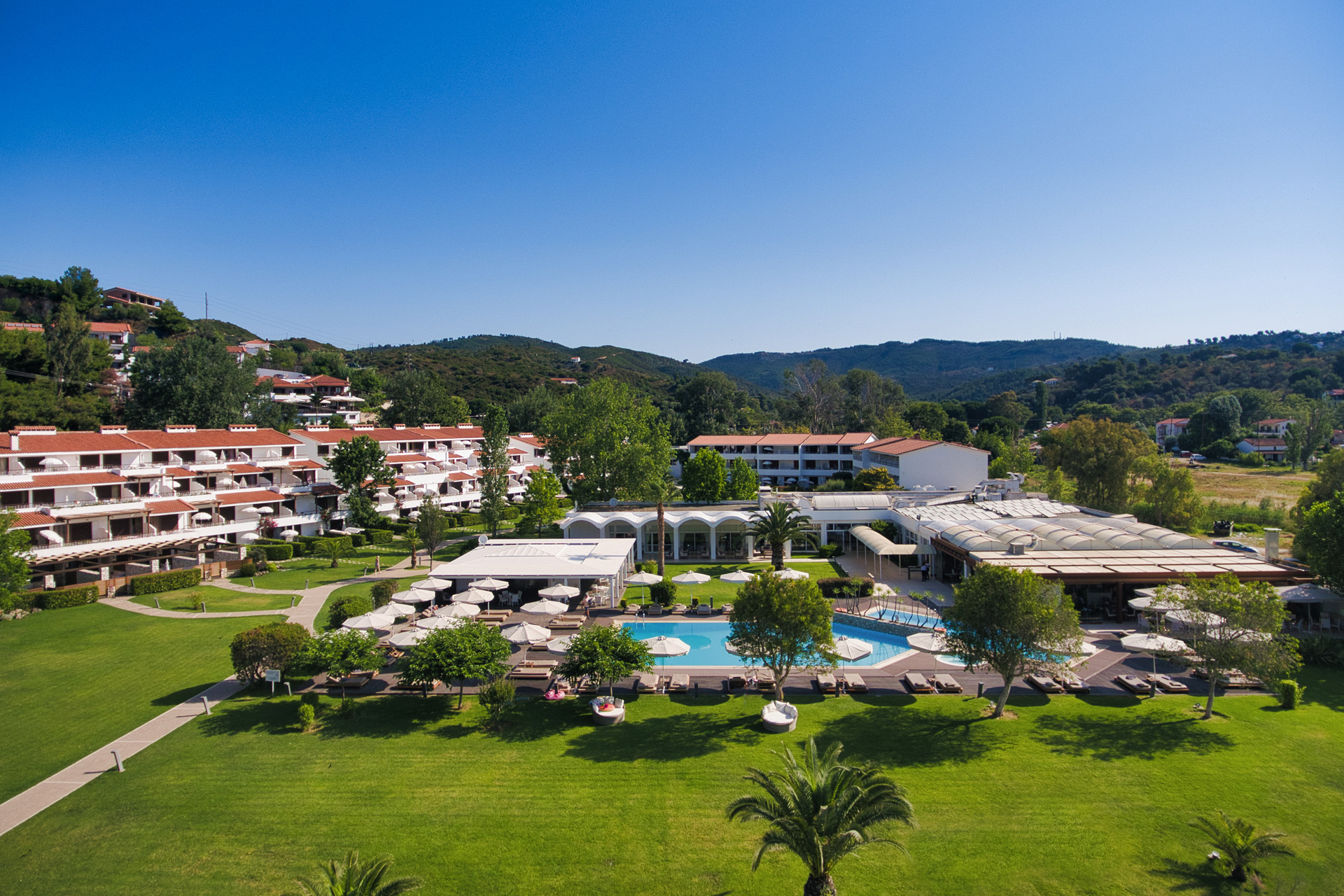 Exterior of Princess Resort, Skiathos