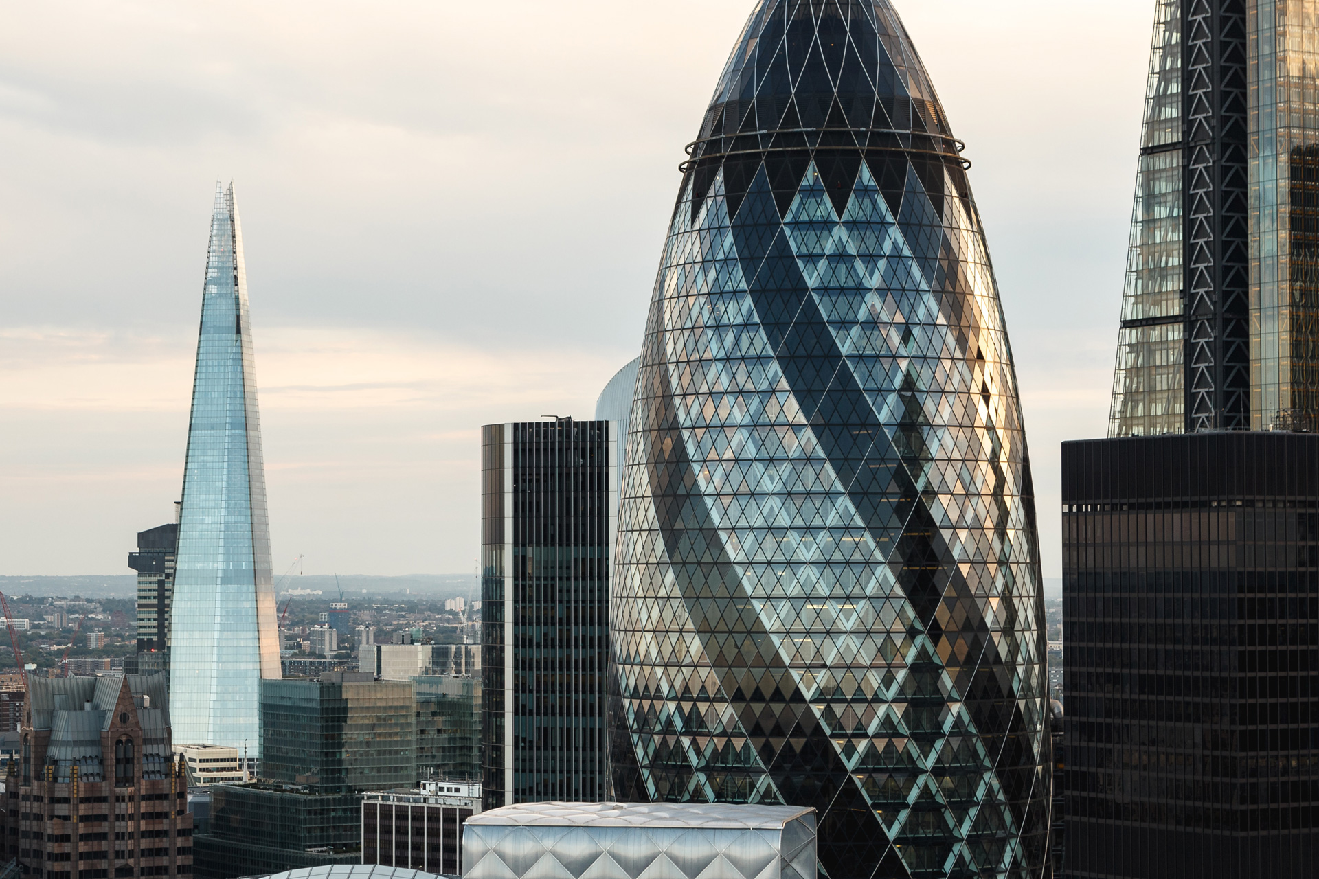 The Gherkin in London