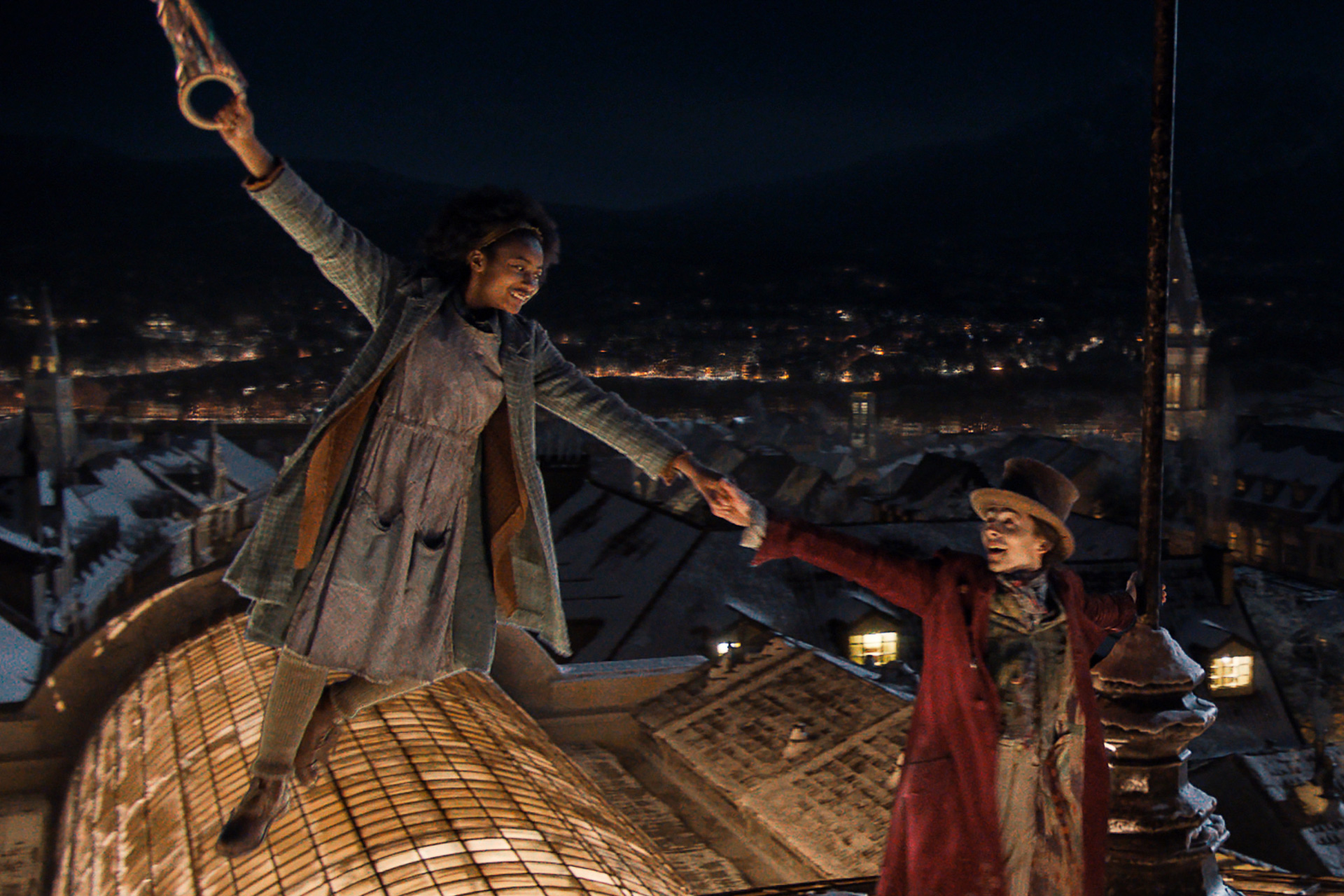 Timothée Chalamet as Willy Wonka