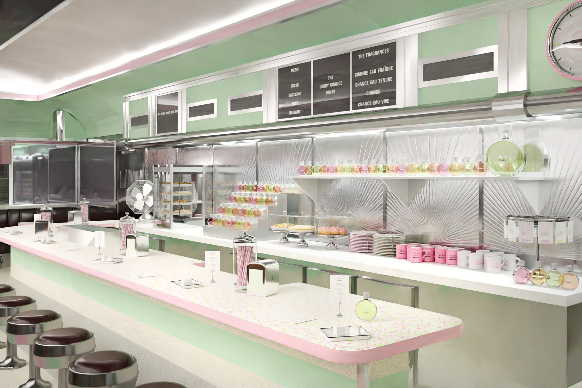 Perfume For Dinner? Inside Chanel’s New Brooklyn Diner