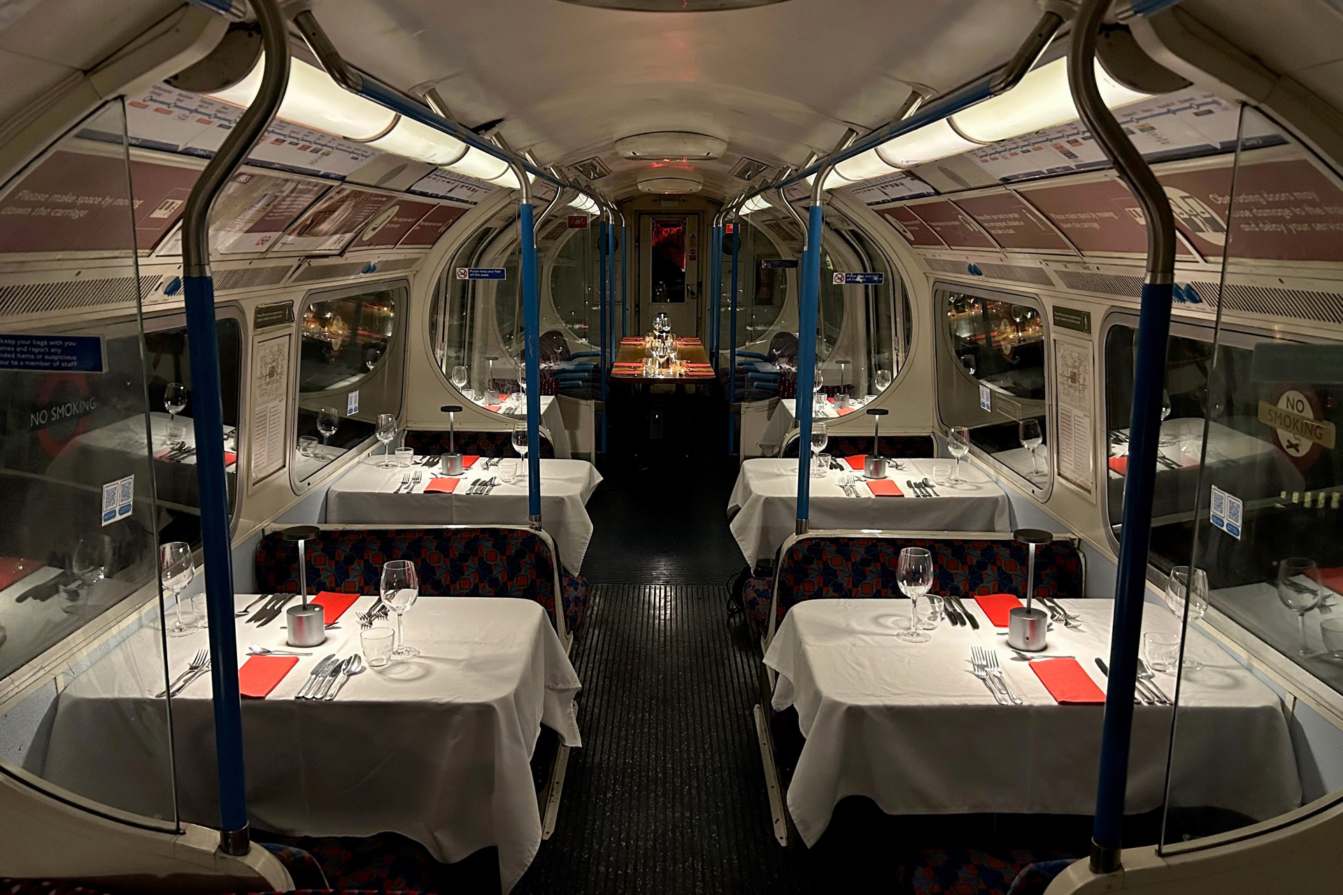 Fancy Dinner On The Victoria Line? This Supper Club Takes Place On A Tube Carriage