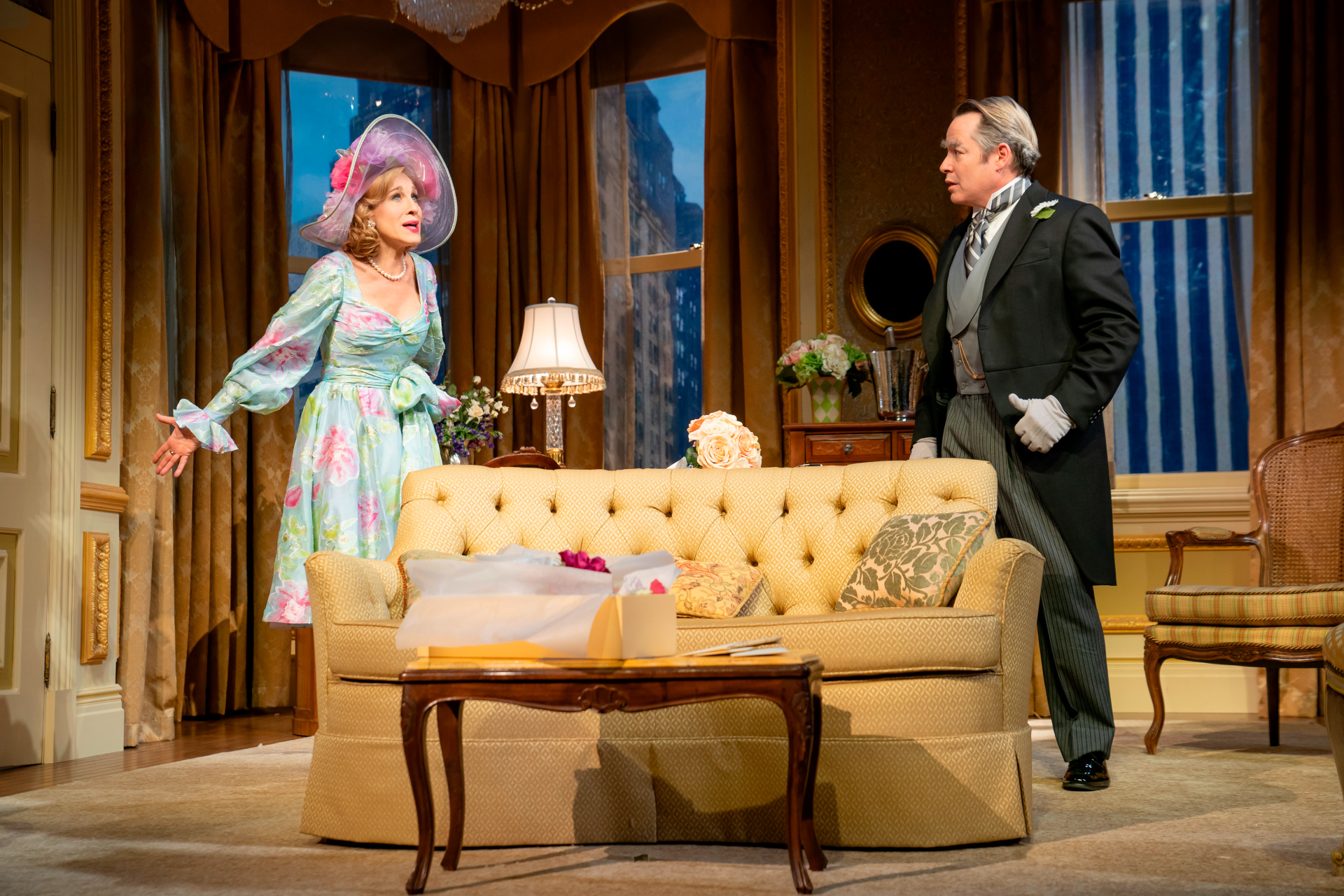 Sarah Jessica Parker and Matthew Broderick in Plaza Suite