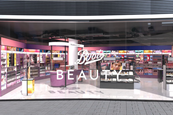 AI mock-up of Boots store
