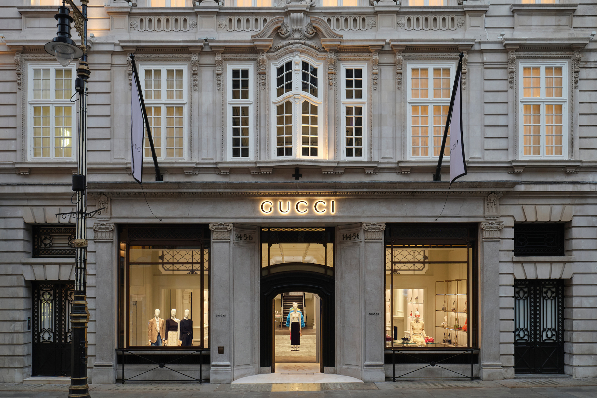 Gucci Opens The Doors To Its New Bond Street Boutique