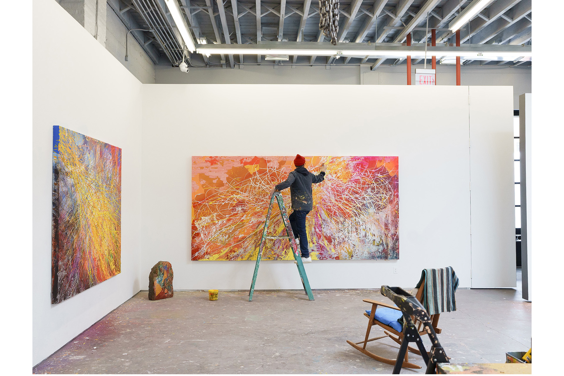 José Parlá: Phosphene