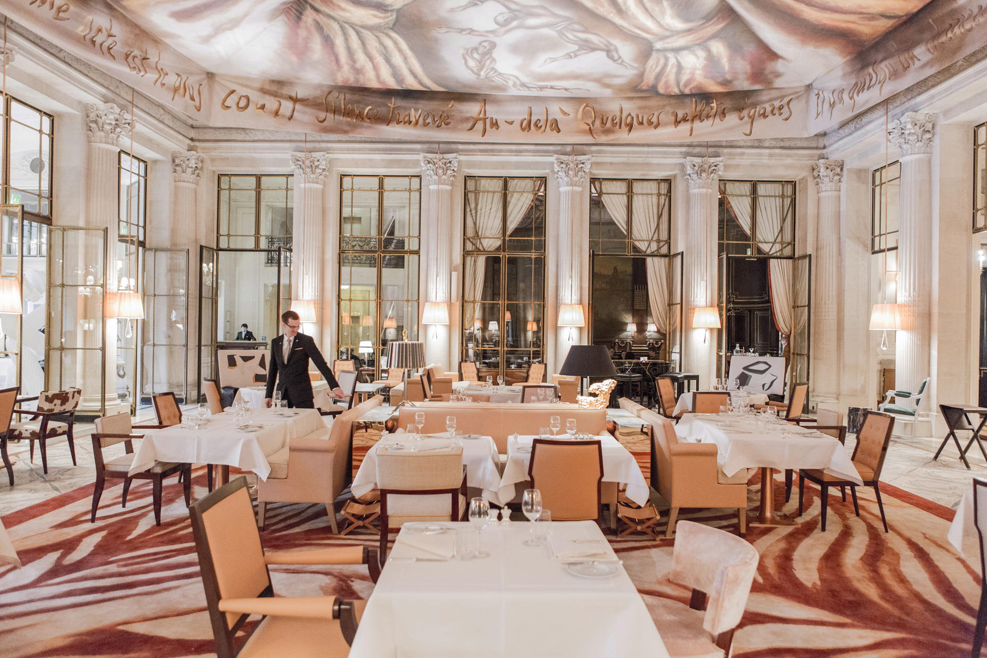 Dali restaurant at Le Meurice Paris.